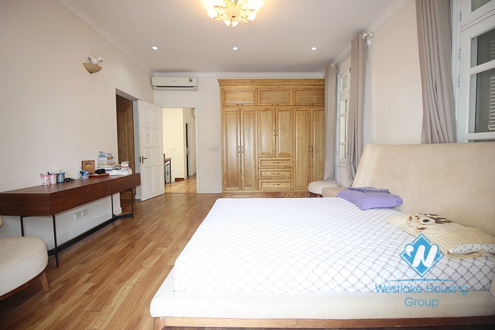 Modern and beautiful house for rent in Ciputra compound, Tay Ho District, Ha Noi